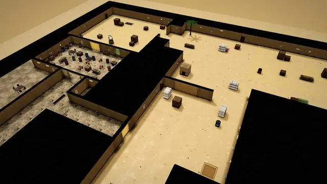 In-game view of Sandstorm
